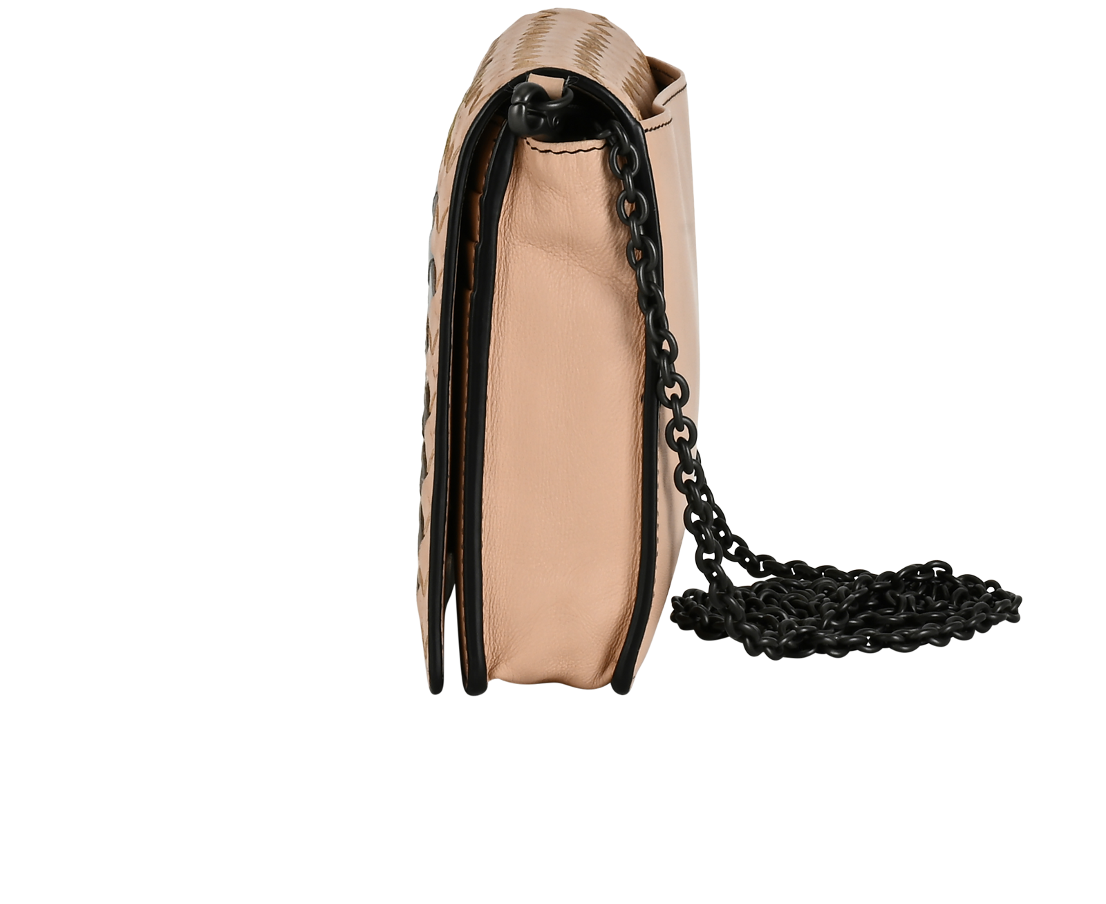 Intrecciato WOC, &pound;450, Handbags, Beige, Leather, Bottom view